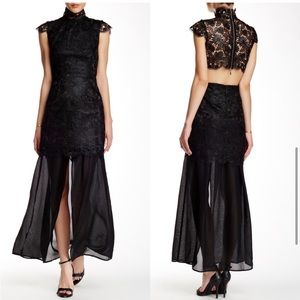 NWT Asilio Dark Muse Lace Dress